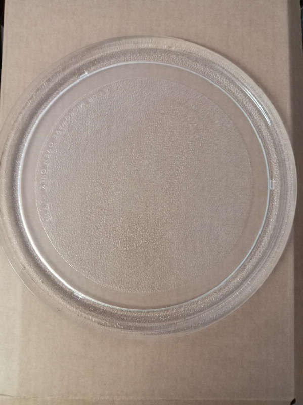 MICROWAVE OVEN GLASS TURNTABLE / PLATE. 280MM DIAMETER.