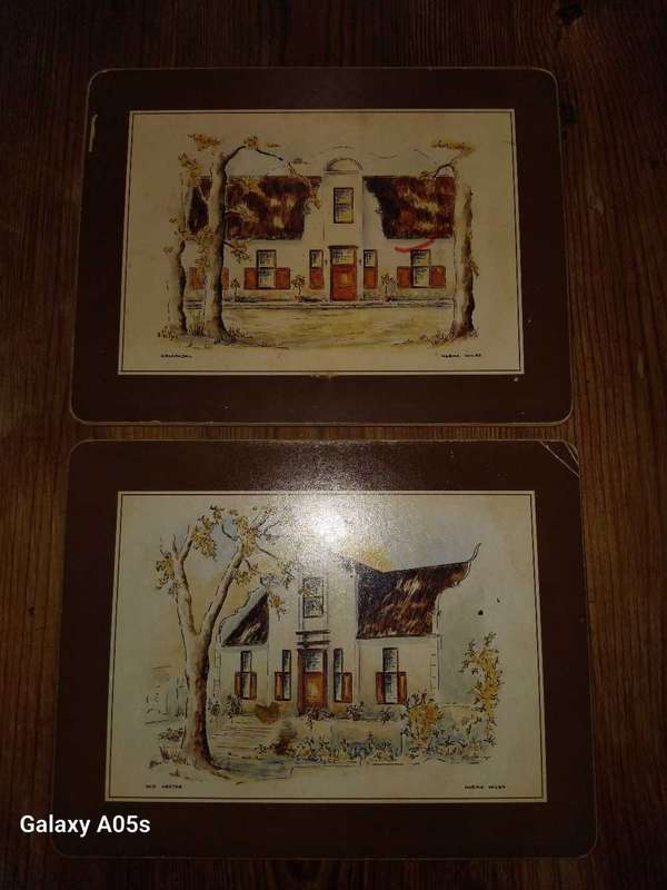 VINTAGE PRESTIGE PLACEMATS BY "PASTICHE"