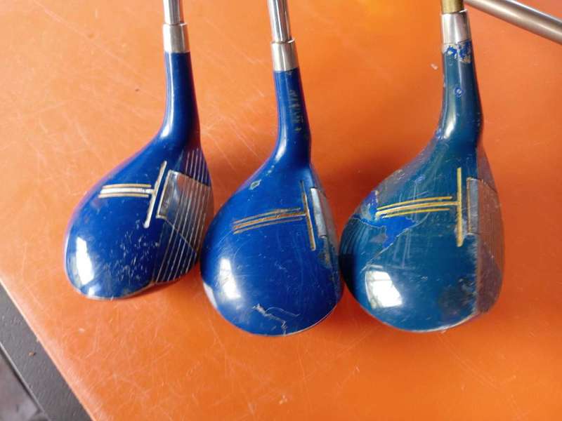 GOLF CLUBS : PGA T-LINE. NO's : 1, 3 & 5.
