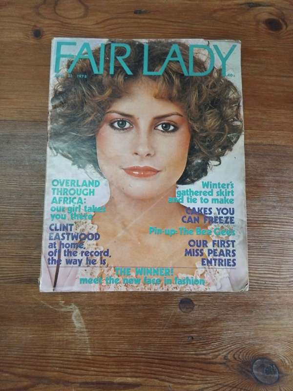 FAIR LADY MAGAZINE 21 JUNE 1978 : COVER MODEL : ANTHEA MAY BURGESS. MURDERED 30 JANUARY 1982.