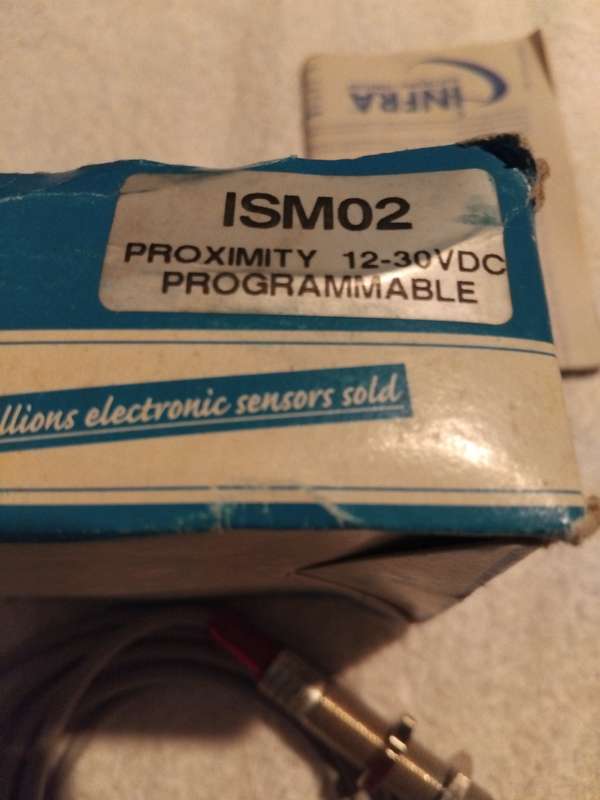 INFRA ELECTRONIC SENSORS: ISM02 PROXIMITY  12-30 VDC PROGRAMMABLE