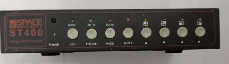 SPACE SECURITY VIDEO QUAD SYSTEM MODEL: : ST400