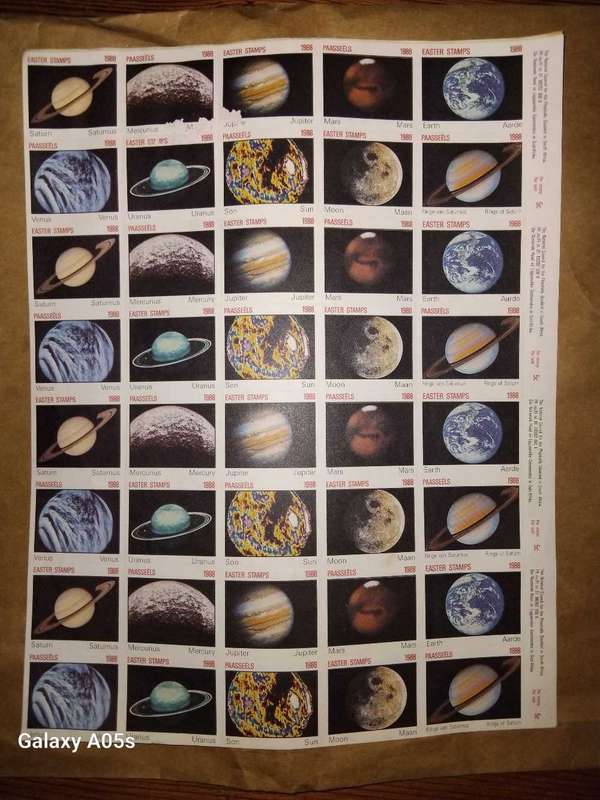 1988 RSA EASTER AND CHRISTMAS STAMPS.