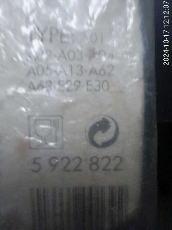 Moulinex deep fryer seal.