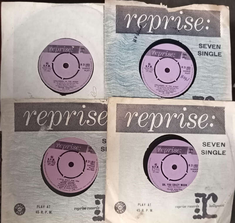 FRANK SINATRA  SEVEN SINGLES. REPRISE RECORDS.