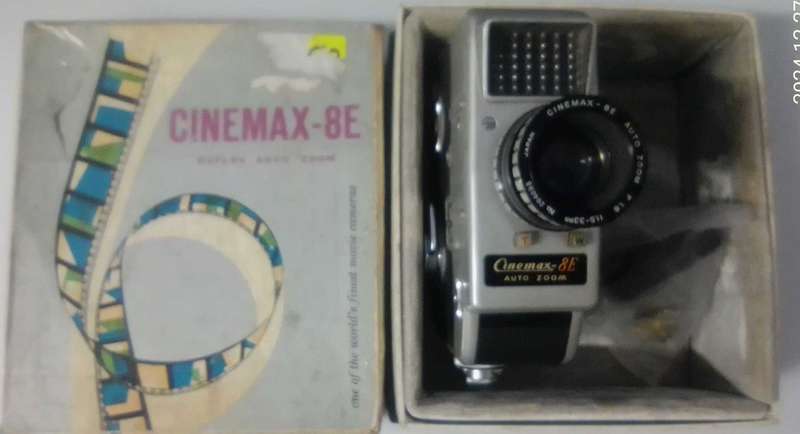 8mm CINE CAMERA : CINEMAX - 8E ( REFLEX AUTO ZOOM )