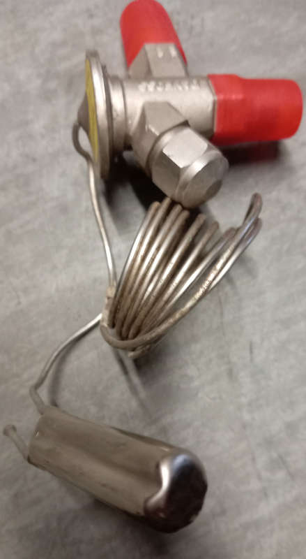 REFRIGERATION SPARES , DANFOSS TF2  R12 EXPANSION VALVE