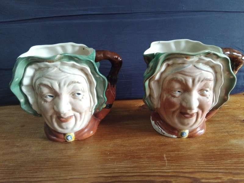 Sairey Gamp 371 Large Character Mugs by Beswick, England