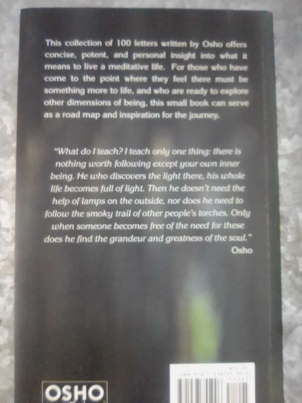 BOOK : " LIFE IS A SOAP BUBBLE "  - OSHO