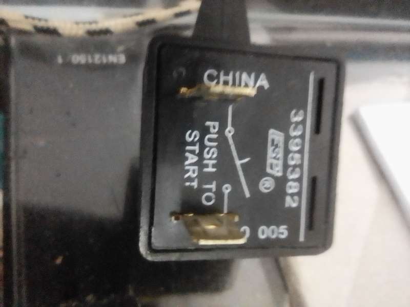 WHIRLPOOL TUMBLE DRYER START SWITCH 3395382
