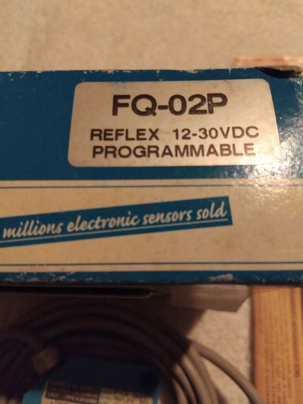INFRA ELECTRONIC SENSORS: FQ-02P RELFEX 12 - 30 VDC PRIGRAMMABLE