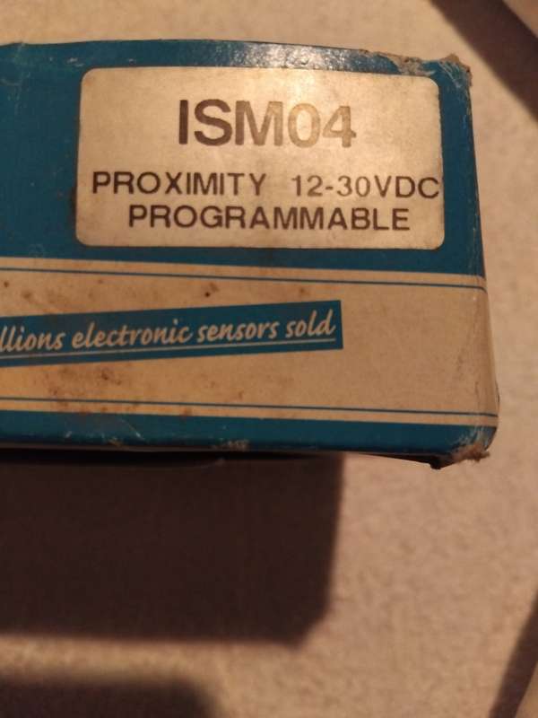 INFRA ELECTRONIC SENSORS  , ISM04 PROXIMITY 12-30 VDC. PROGRAMMABLE