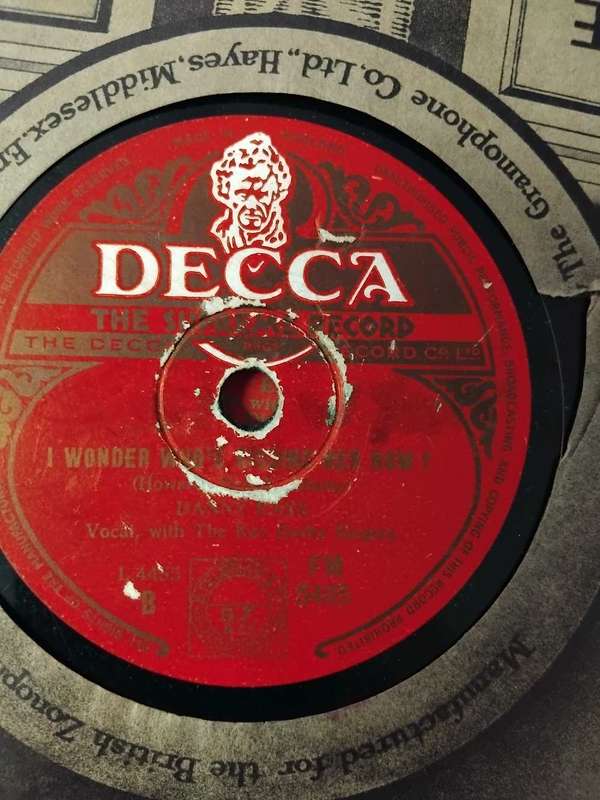 10 x 10 INCH DECCA VINYL RECORDS