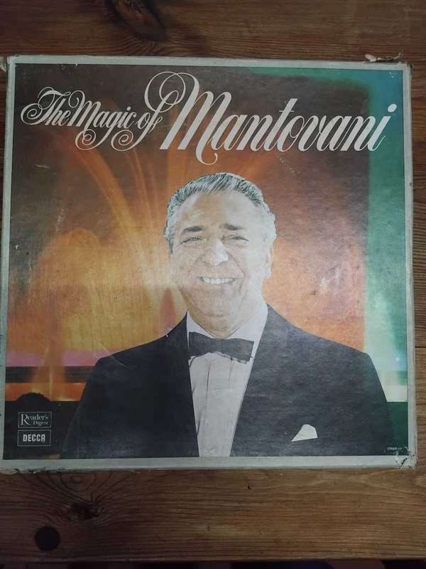THE MAGIC OF MANTOVANI. READER'S DIGEST.  6  LP'S AS PER PHOTOS.