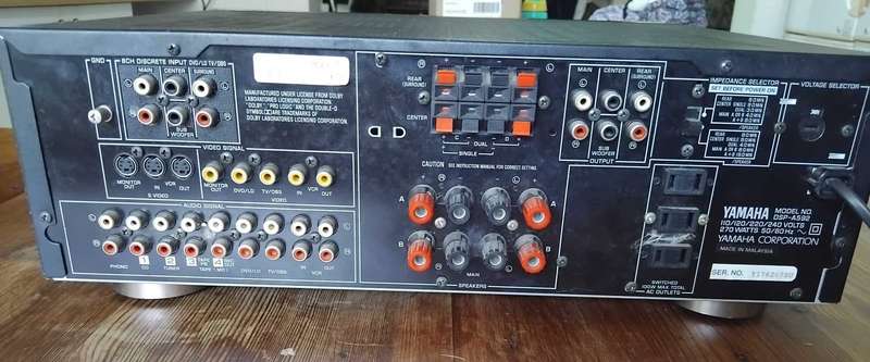 YAMAHA AMPLIFIER MODEL : DSP-A592