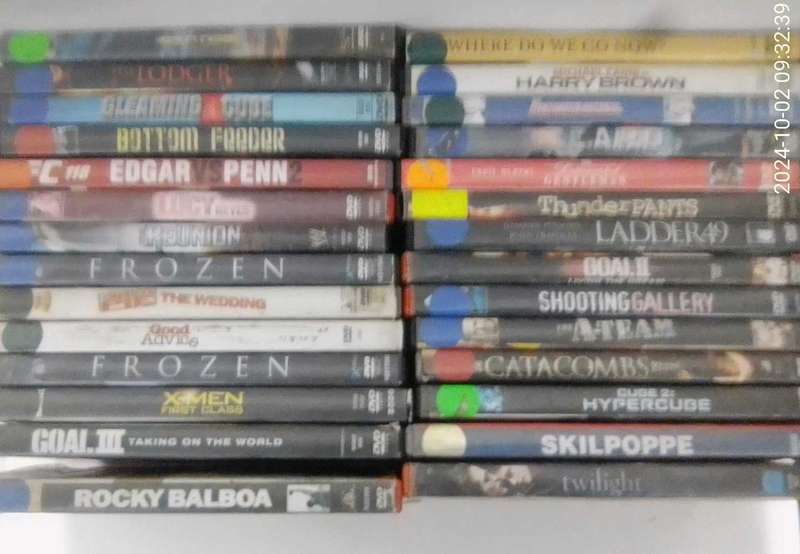 DVD'S : 28 X MOVIES.