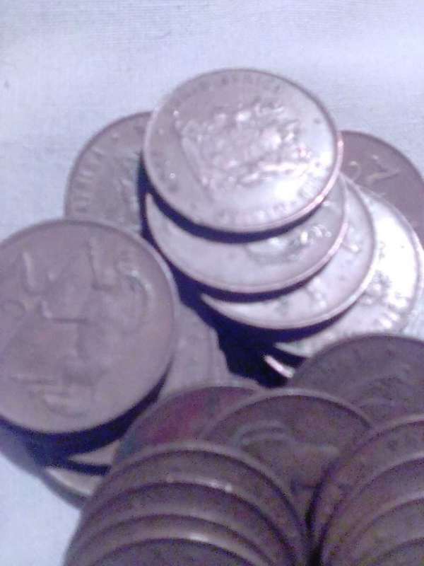 RSA COINS : 1 CENT AND 2 CENT