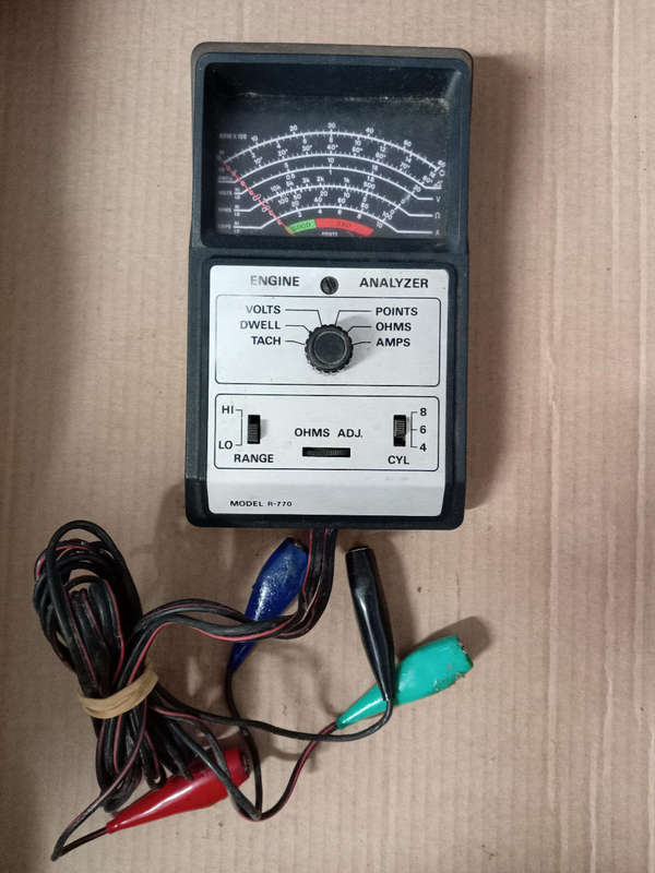 VINTAGE ENGINE ANALYZER. MODEL: R-770