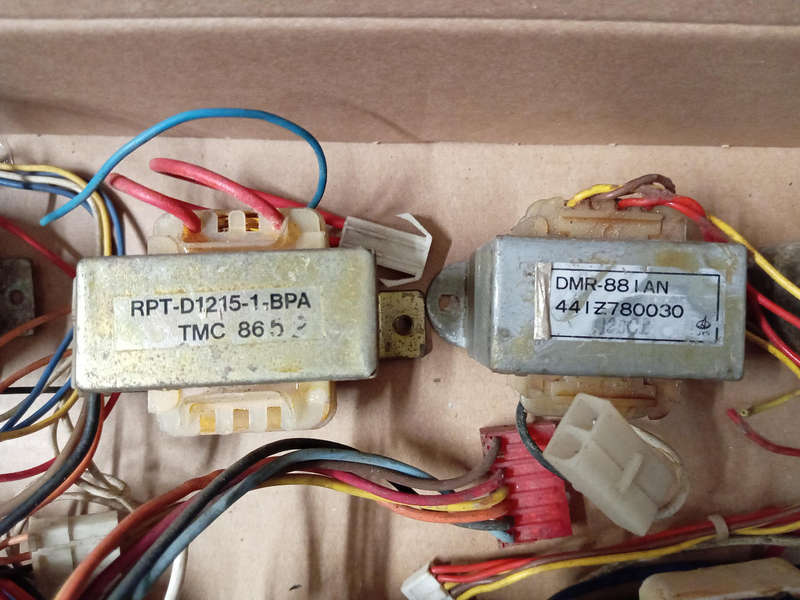 10 X ASSORTED LV TRANSFORMERS.