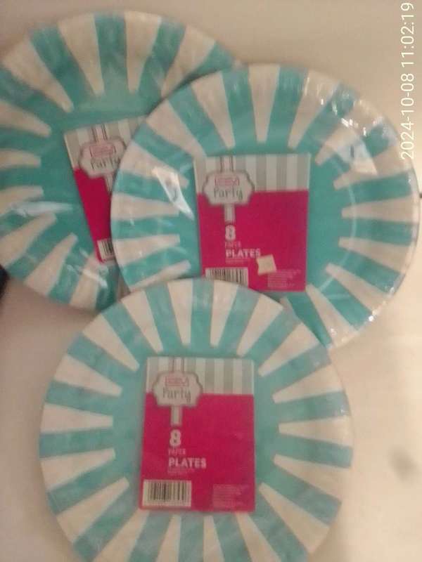 PARTY DECOR : BABY SHOWER / STORK PARTY . BLUE.  IT'S A BOY DECOR.