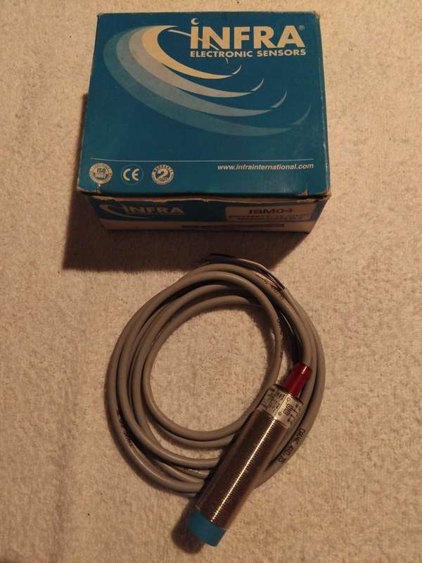 INFRA ELECTRONIC SENSORS  , ISM04 PROXIMITY 12-30 VDC. PROGRAMMABLE