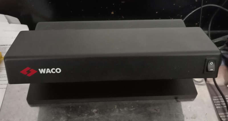 WACO COUNTERFEIT NOTE DETECTOR.