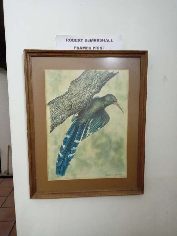 FRAMED PRINT BY ROBERT. G. MARSHALL