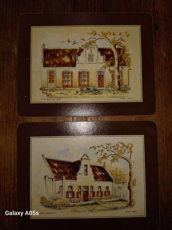 VINTAGE PRESTIGE PLACEMATS BY "PASTICHE"
