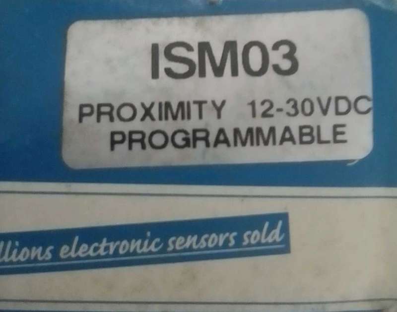 Infra Electronic Sensors: ISM03 Proximity 12-30VDC Programmable