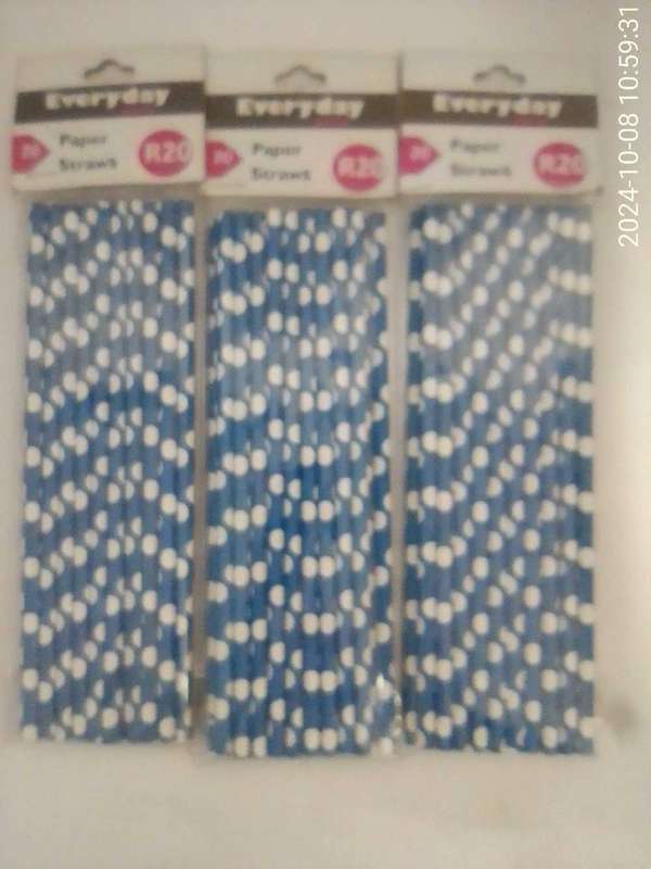 PARTY DECOR : BABY SHOWER / STORK PARTY . BLUE.  IT'S A BOY DECOR.