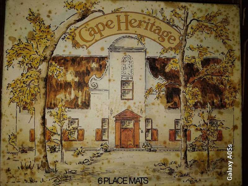 VINTAGE PRESTIGE PLACEMATS BY "PASTICHE"