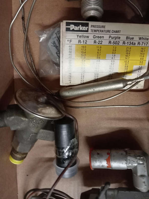 COMMERCIAL REFRIGERATION SPARES AS PER PHOTO.