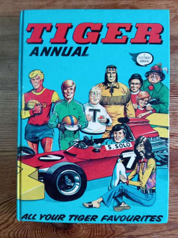 TIGER ANNUALS 1974 AND 1987.