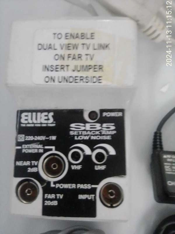 TV & VCR ACCESSORIES AS PER PHOTOS. R20.00 THE LOT