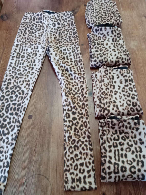 NEW LADIES HIGH WAISTED  LEGGINGS. 5 PAIRS