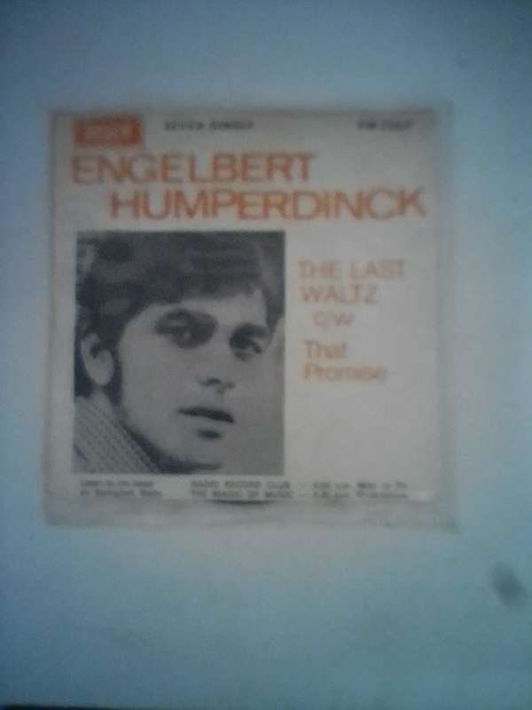 ENGLEBERT  HUMPERDINCK : 5 X SEVEN SINGLES