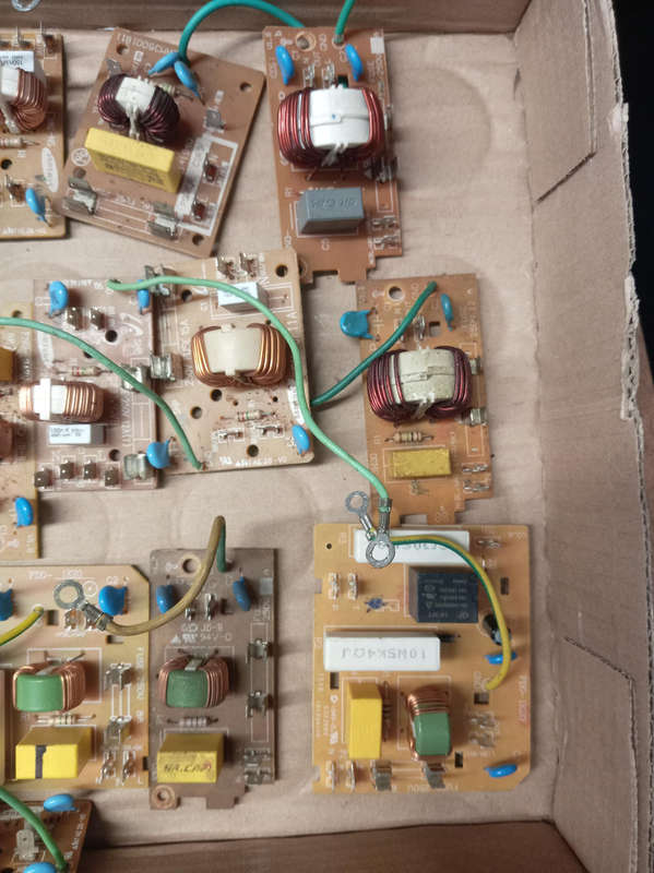 MICROWAVE OVEN NOISE FILTERS. TOTAL OF 20 FOR  R150. 00
