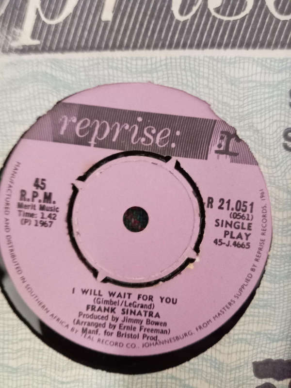 FRANK SINATRA  SEVEN SINGLES. REPRISE RECORDS.