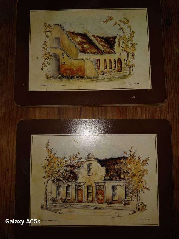 VINTAGE PRESTIGE PLACEMATS BY "PASTICHE"