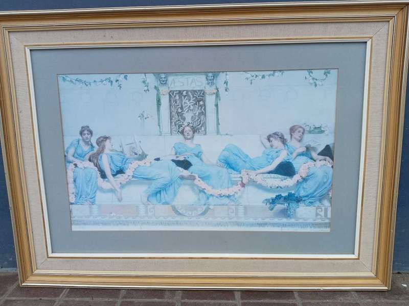 PICTURE : PRINT OF AESTAS / SUMMER  BY SIR WILLIAM ERNEST REYNOLDS - STEPHEN'S.