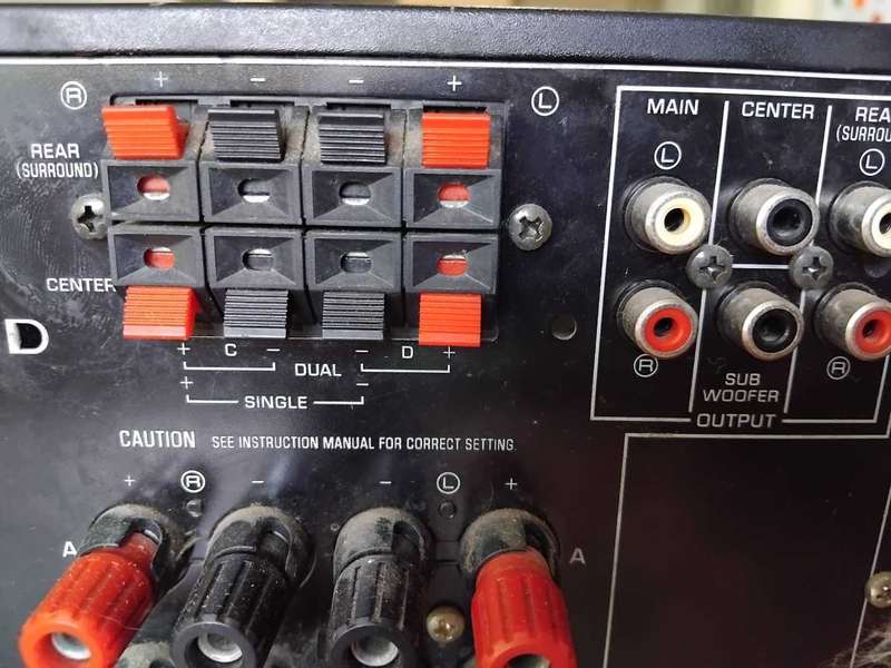 YAMAHA AMPLIFIER MODEL : DSP-A592