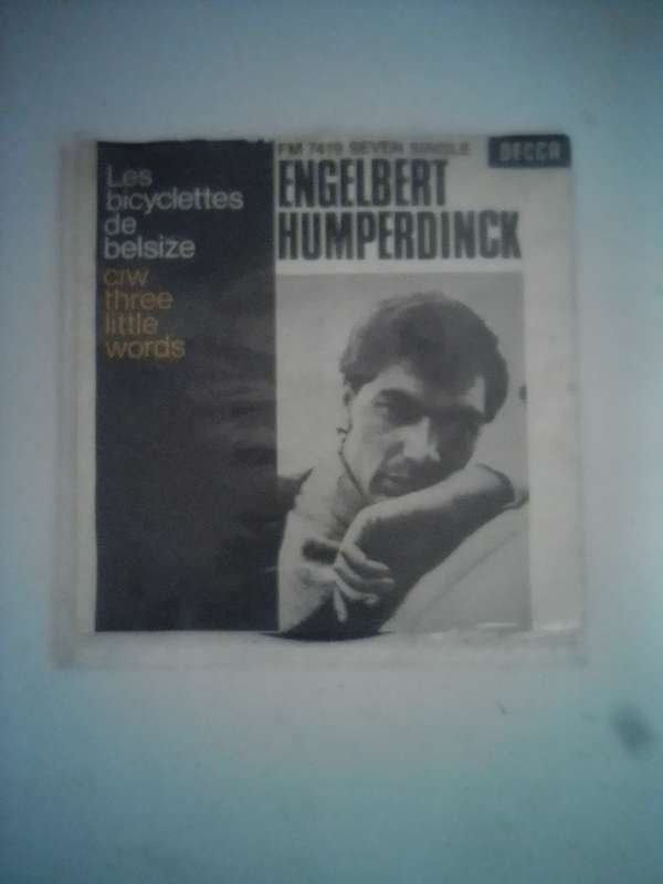 ENGLEBERT  HUMPERDINCK : 5 X SEVEN SINGLES
