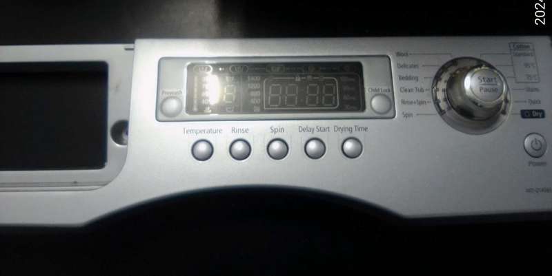 SAMSUNG WD-Q2456S FRONT LOADER WASHING MACHINE PC CONTROL BOARD.