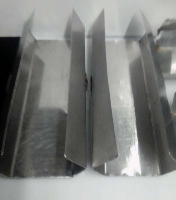 STAINLESS STEEL BAKING TRAYS FOR SUBS. EX DEBONAIR'S PIZZA. ( 15 IN TOTAL )