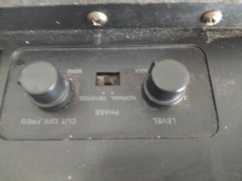 SONY ACTIVE SUBWOOFER  ( MODEL NO: SA-WM500 )