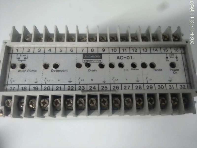 RHOMBERG AC-01 INDUSTRIAL DISHWASHER CONTROLLER