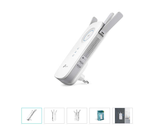 TP-Link Archer AX6000 Wi-Fi 6 Wireless Router + 2 x AC1750 Wi-Fi Range Extender