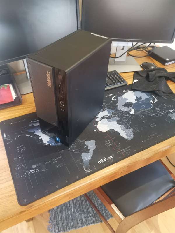 Lenovo ThinkCentre Neo 50t Tower PC - Intel Core i3-12100 256GB SSD + 500GB HD 8GB RAM Win 11 Pro