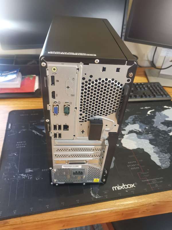 Lenovo ThinkCentre Neo 50t Tower PC - Intel Core i3-12100 256GB SSD + 500GB HD 8GB RAM Win 11 Pro
