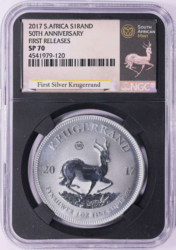 2017 SP-70 1oz S-Krugerrand #HYBRID 50th Anniversary,PRIVY#-1st RELEASE#-invest!!grab a bargain